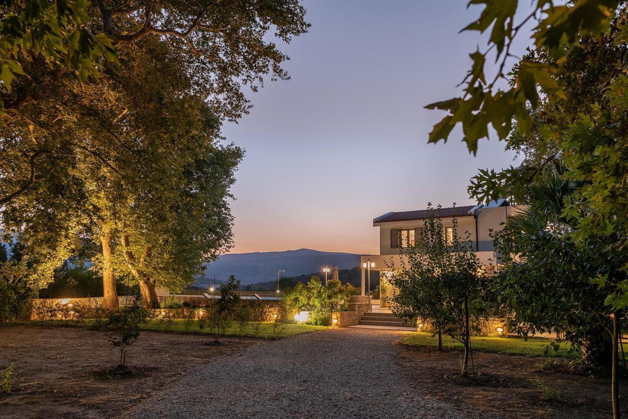 Villa Nature, Heated Pool Kalyves Exterior photo