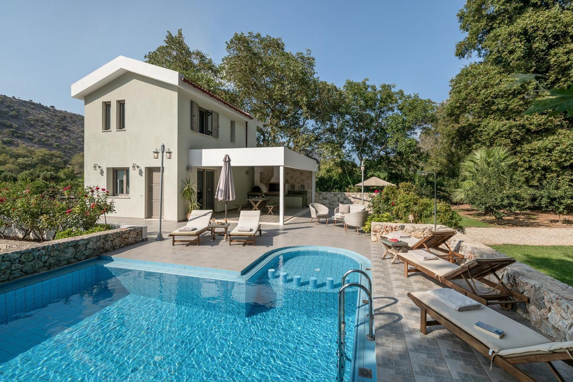 Villa Nature, Heated Pool Kalyves Exterior photo