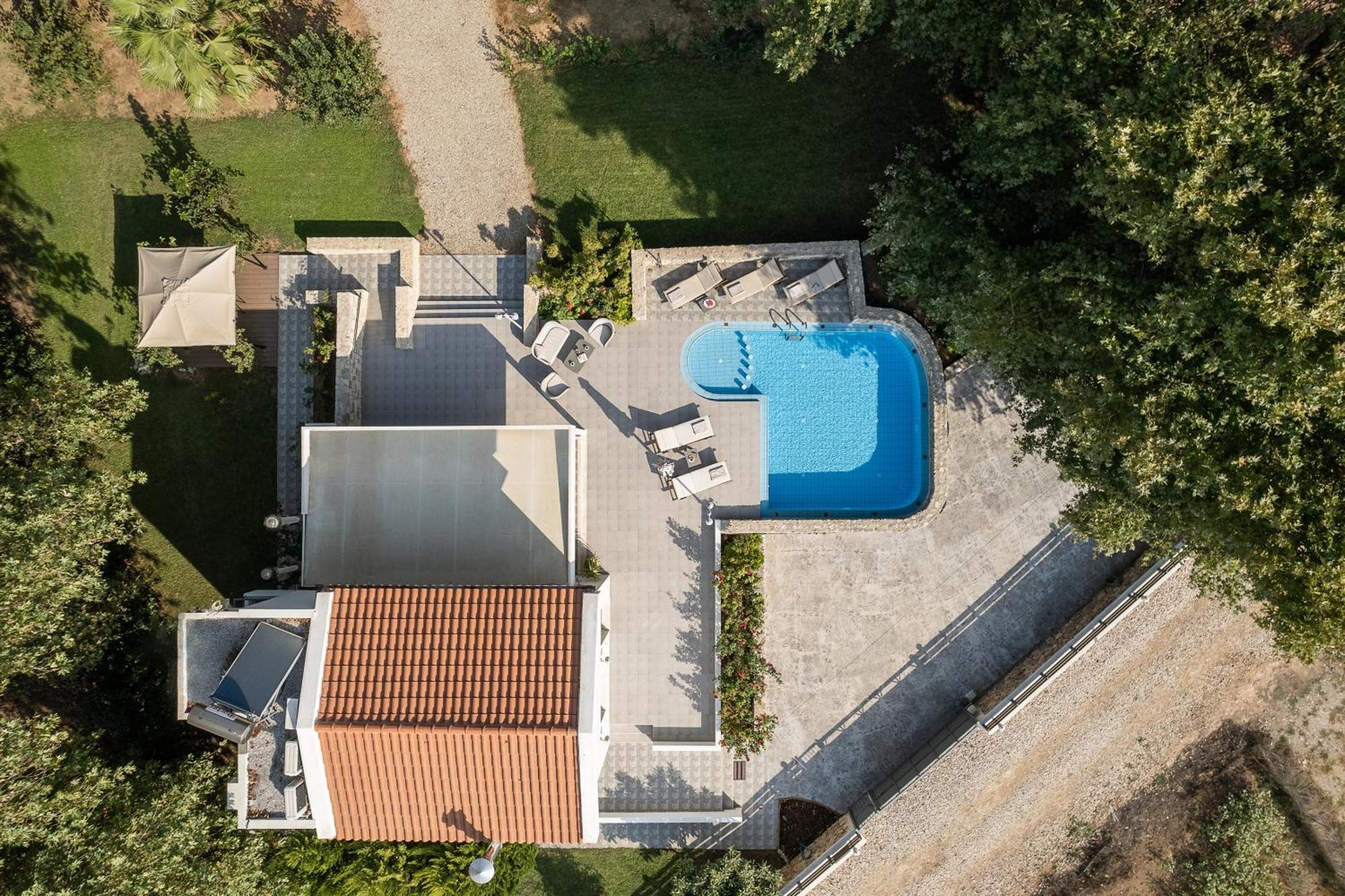Villa Nature, Heated Pool Kalyves Exterior photo