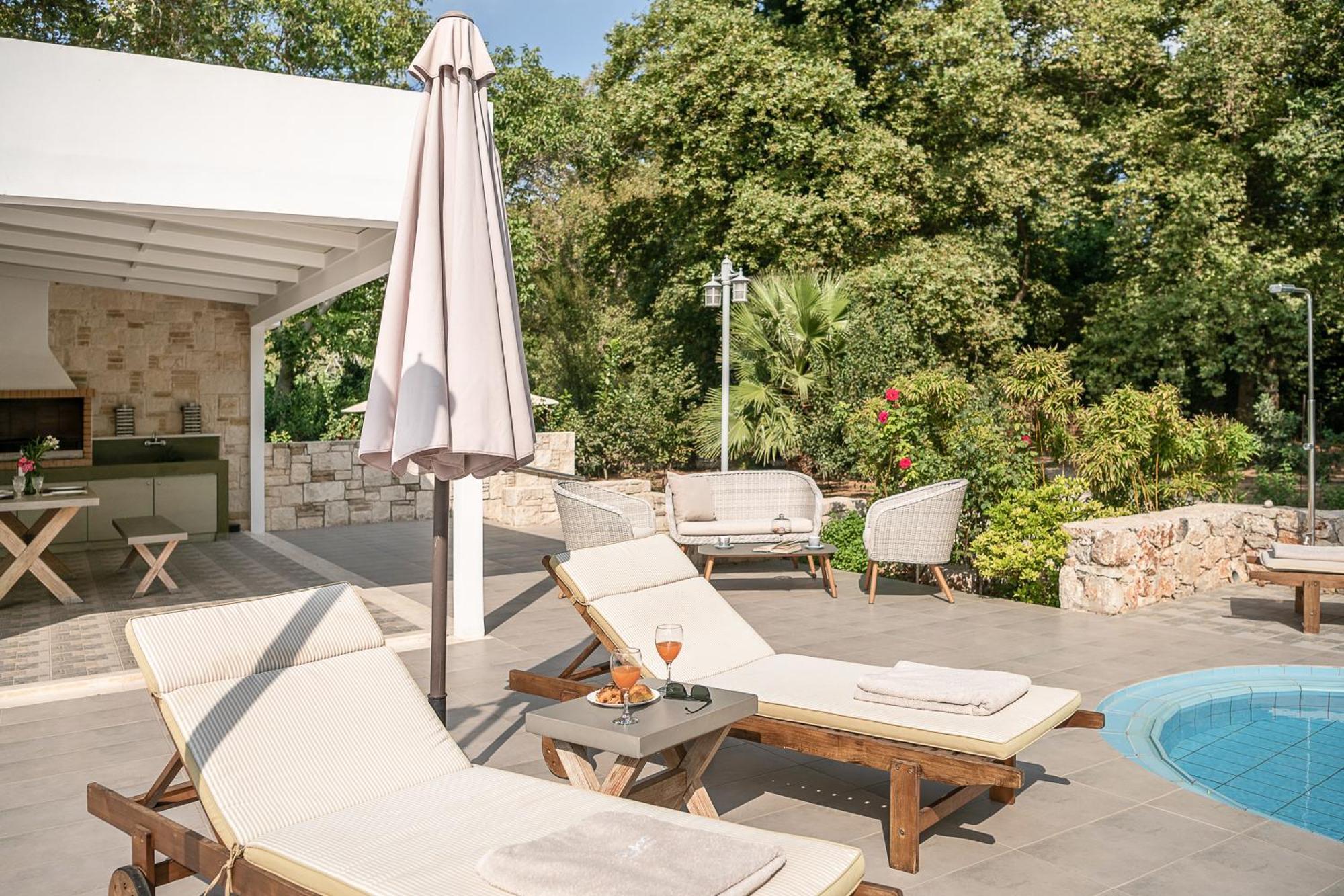 Villa Nature, Heated Pool Kalyves Exterior photo