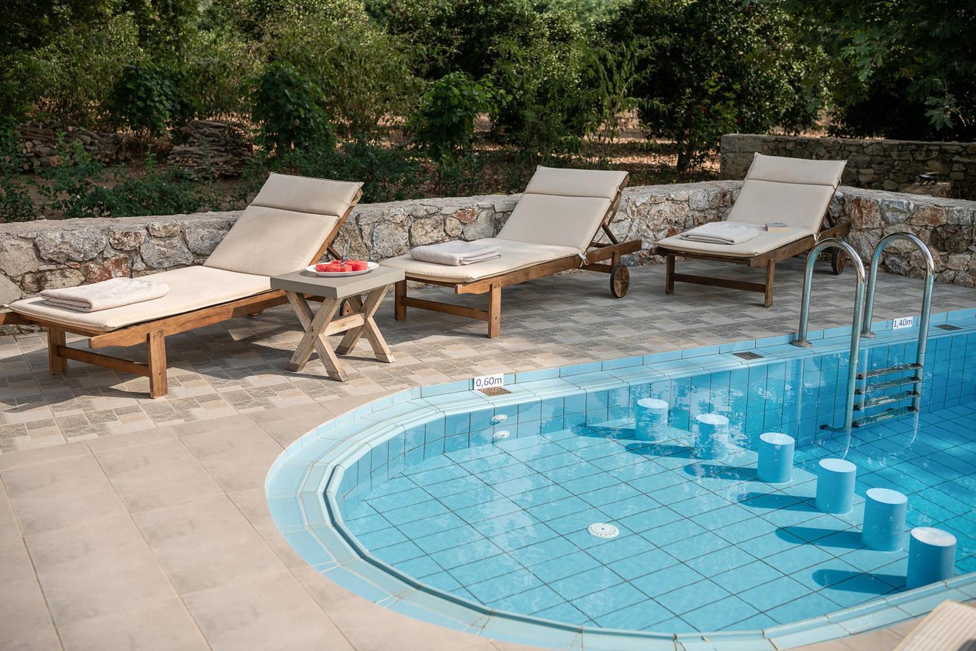 Villa Nature, Heated Pool Kalyves Exterior photo